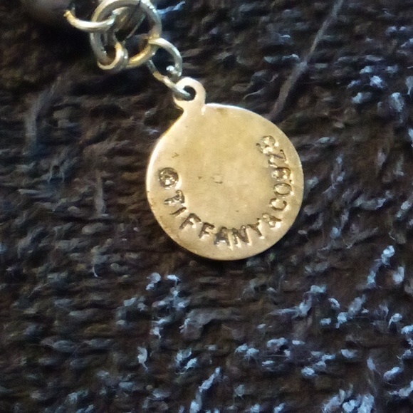 Tiffany & Co 6" choker 8.5" overall bead & link sterling necklace tarnished - Picture 5 of 9